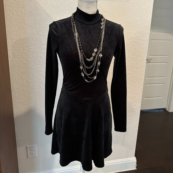 Five Strand Chain Bead and Cystal Necklace - Picture 7 of 8